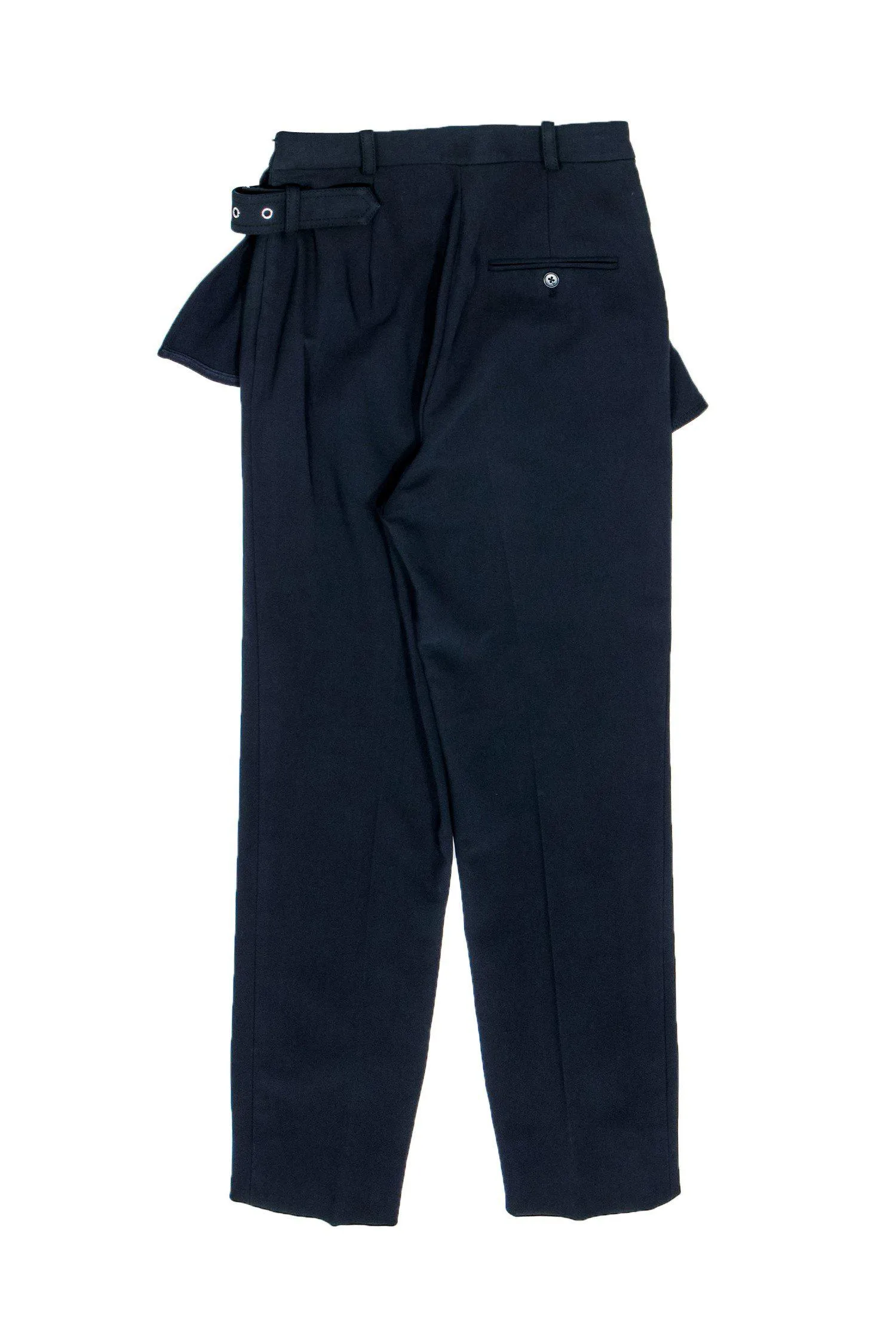 3.1 Phillip Lim - Navy Blue Dress Pants w/ Ruffle Skirt Flap Sz 2