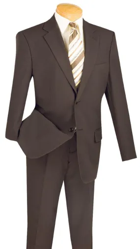 Brown Regular Fit 2 Piece Suit