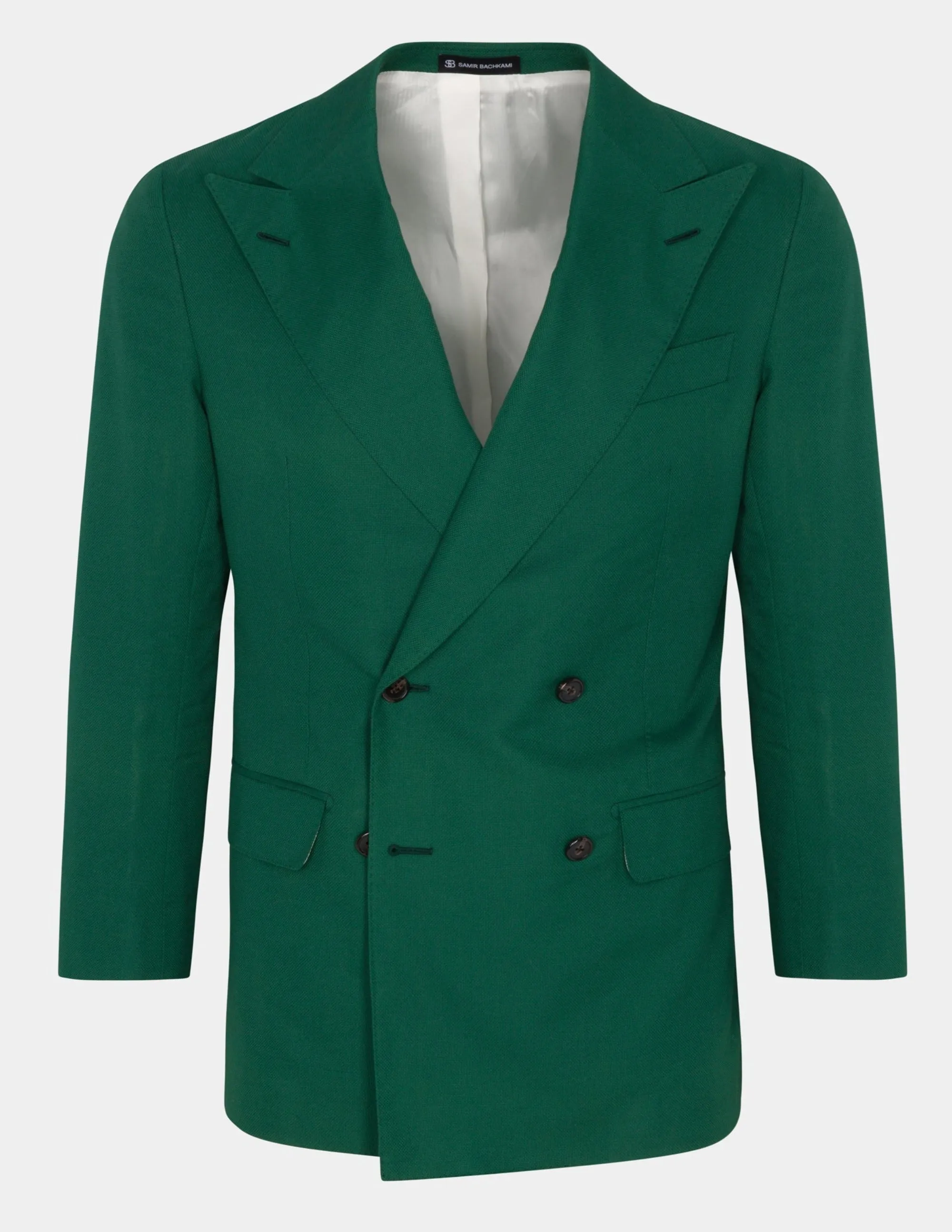 Green Double Breasted Jacket