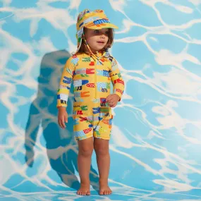 Halcyon Nights Long Sleeve Swim Suit Chomp