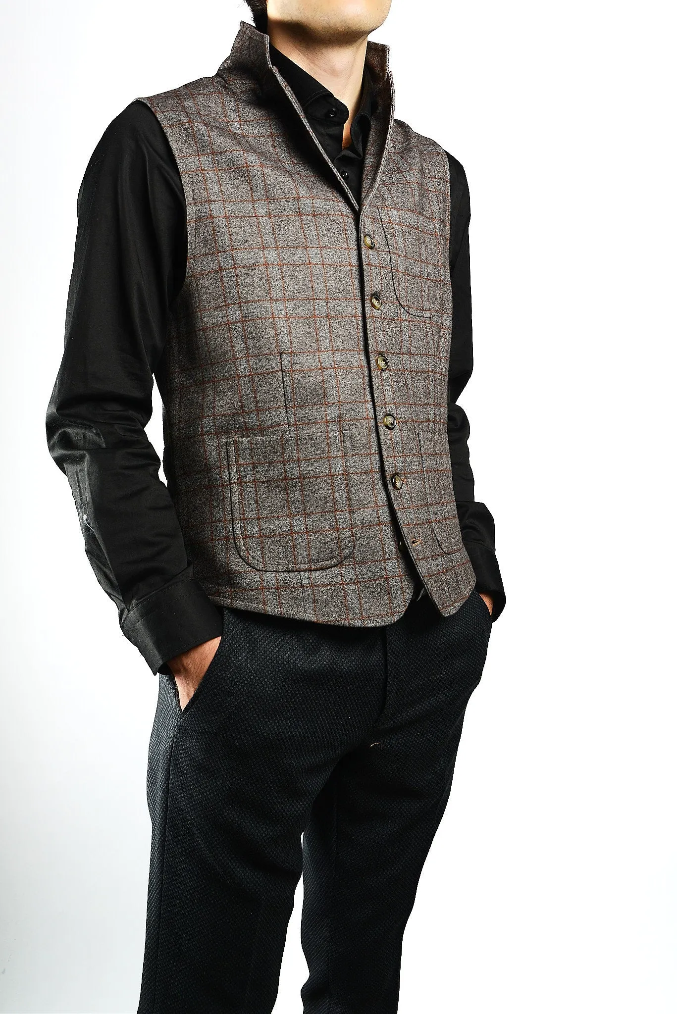 Hampstead Check Soft Touch Waistcoat