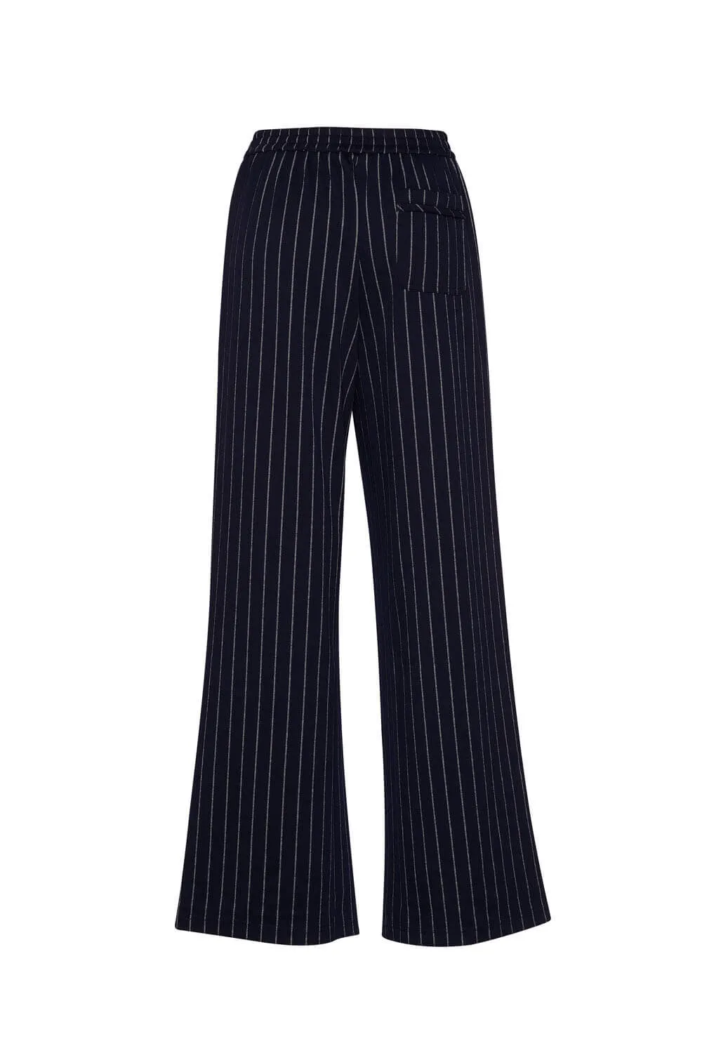 Navy Stripe Capone Pant