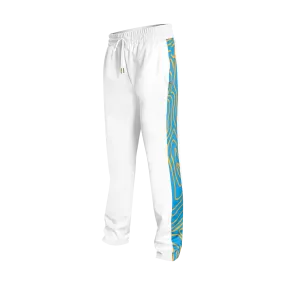 TEAM BAHAMAS TRACK PANTS-WHITE