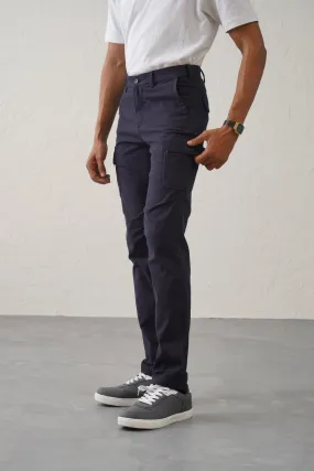 The Slim Fit Pro Cargo Pants - Navy