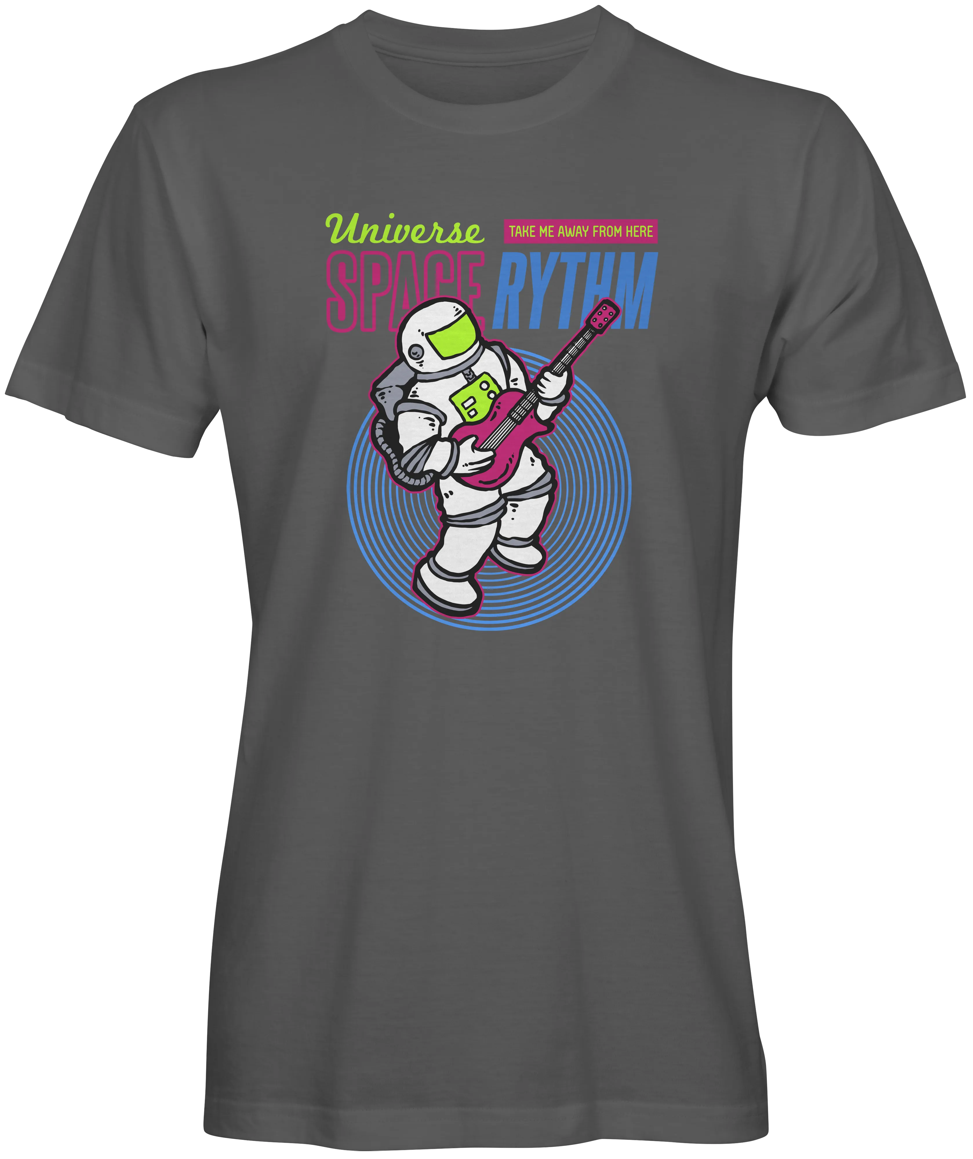 Universe Space Rhythm Guitar Inspired T-shirt